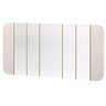 Espelho Decorativo para Sala de Jantar 152cm Verbena N01 Off White Ypê - Lyam Decor - 3