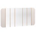 Ver imagem 2 de Espelho Decorativo para Sala de Jantar 152cm Verbena N01 Off White Ypê - Lyam Decor