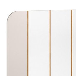 Espelho Decorativo para Sala de Jantar 152cm Verbena N01 Off White Ypê - Lyam Decor - 4