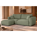 Ver imagem 1 de Sofá Heaven 4 Lugares, 2,00m com Puff e Assento Supermacio e Design Moderno | de Casa Decor
