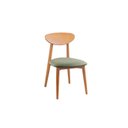 Ver imagem 1 de Cadeira Moderna em Madeira Maciça - Hórus - Requinte Salas