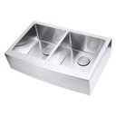 Ver imagem 5 de Kit Cuba Dupla Sa202 + Válvula com Cesto Aço Inox