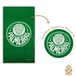 Toalha de Banho Oficial Time Palmeiras 70x130cm Buettner - 3