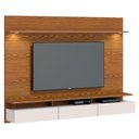 Ver imagem 1 de Painel para Tv Home Suspenso Ambiente Decore 1.8 Freijó Off White - Imcal