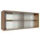 Ver imagem 5 de Armário Aéreo Madesa 2 Portas de Correr de Vidro para Cozinhas Glamy, Lux e Reims - Rustic