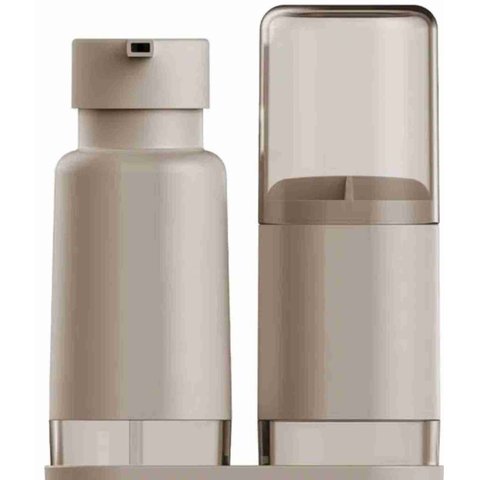 Conjunto para Banheiro 2 Peças Dual - Bege