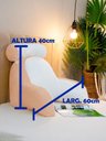 Ver imagem 6 de Almofada de Descanso e Apoio de Lombar Travesseiro Multiuso Ergonômica para Leitura com Rolinho Dest