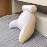 Almofada de Descanso e Apoio de Lombar Travesseiro Multiuso Ergonômica para Leitura com Rolinho Dest - 4