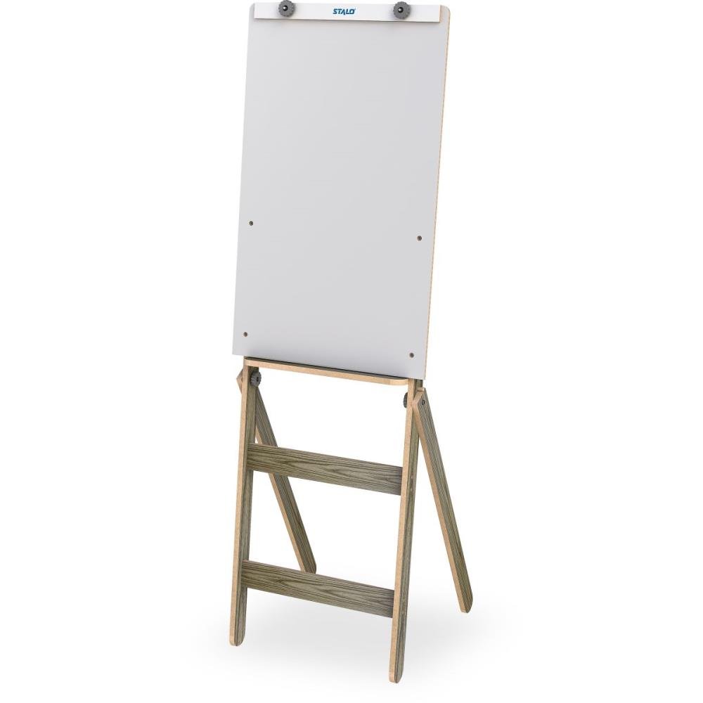 Cavalete para Flipchart MDF Linheiro Natural