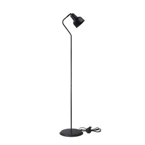 Kit com 2 Luminárias Coluna Abajur Piso Chão Spot City - Preto