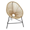 Ver imagem 1 de Cadeira Acapulco em Junco Amendoa