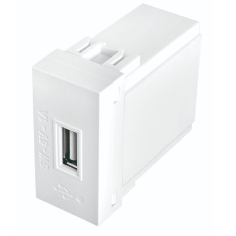 Módulo Tomada Usb Bivolt 5 Watts - 5 Volts - 1a Habitat - 2736 - Fame