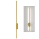Ver imagem 1 de Luminaria Arandela Led 3 em 1 Perfil Slim Luz Indireta Parede Quarto Sala Recepçao Iluminaçao Ambien