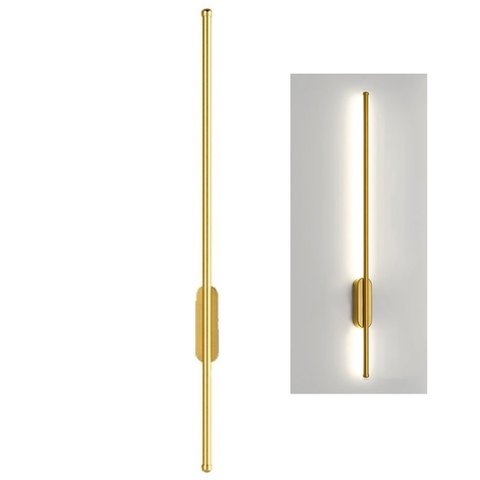 Luminaria Arandela Led 3 em 1 Perfil Slim Luz Indireta Parede Quarto Sala Recepçao Iluminaçao Ambien