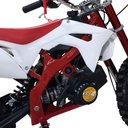 Ver imagem 5 de Mini Moto Cross a Gasolina 49cc 2 Tempos Freio a Disco Azul