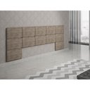 Ver imagem 2 de Painel Estofado 12 Módulos Rufato Animalle Chocolate
