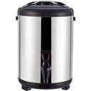 Ver imagem 1 de Garrafa Termica 8 Litros Inox Cafe Leite Quente Frio Agua Botijao Hotel Pousada Diamond Luxo