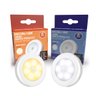 Lâmpada Luminária De Emergência Led Sensor Presença +3pilhas:6500K - 6
