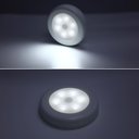 Ver imagem 3 de Lâmpada Luminária de Emergência Led Sensor Presença +3pilhas:6500k