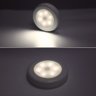 Lâmpada Luminária De Emergência Led Sensor Presença +3pilhas:6500K - 7
