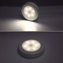 Ver imagem 7 de Lâmpada Luminária de Emergência Led Sensor Presença +3pilhas:6500k