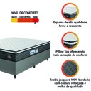 Ver imagem 5 de Cama Box Casal Queen Colchão Espuma D33 Pillow Top Millenium Hellen
