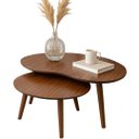 Ver imagem 2 de Conjunto de Mesa de Centro Palito:Madeira