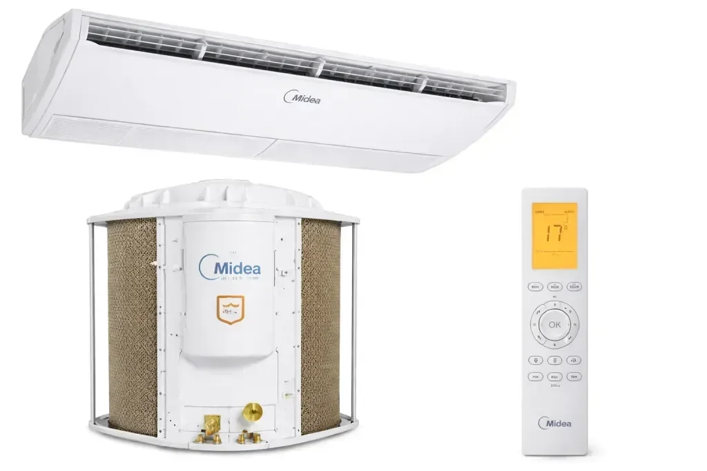 Ver imagem 1 de Ar Condicionado Teto Inverter Midea Wifi 60.000 Btu´s Frio 220v 42zqvf60m5c