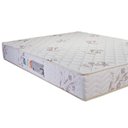 Ver imagem 2 de Cama Box Casal: Colchão Espuma D45 Luckspuma Gran Luck Floral Pró Saúde + Base CRC Courano White