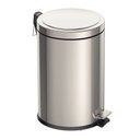 Ver imagem 1 de Lixeira Inox com Pedal Tramontina Brasil com Balde Interno Removível 20l 94538120