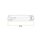 Ver imagem 4 de Trinco Ferrolho Alumínio Branco 6 Polegadas 5 Unidades