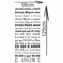 Ver imagem 2 de Adesivo de Parede Decorativo Frase Oração Arcanjo Miguel