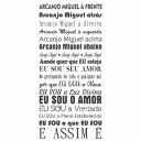 Ver imagem 3 de Adesivo de Parede Decorativo Frase Oração Arcanjo Miguel