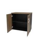 Ver imagem 5 de Armário para Escritório Baixo Fechado 800x740x420 F.15mm - Nogal