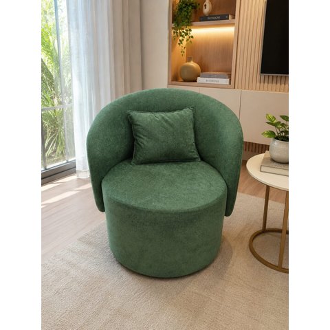 Poltrona Orgânica Sala Recepção Alia Boucle Montijo Luxo