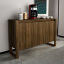 Ver imagem 2 de Balcão para Escritório 136cm com 3 Portas e 1 Prateleira ME4147