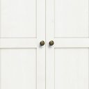 Ver mais imagens de Guarda Roupa Casal 4 Portas 2 Gavetas Madeira Maciça Mazzaro F06 Branco Freijó - Lyam Decor