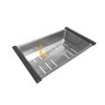 Cuba Aço Inox 304 Malta 40x40 Cm com Válvula, Tubo, Sifão e Escorredor em Inox - 5