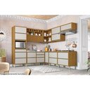 Ver imagem 5 de Módulo Cozinha Nesher Baronesa Armário Canto Reto Freijó