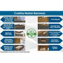 Ver imagem 2 de Módulo Cozinha Nesher Baronesa Armário Canto Reto Freijó