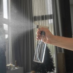 Borrifador Multiuso Flow 500ml Bege ou com Trava de Segurança Spray Pulverizador Plástico - 2