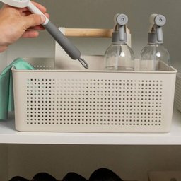 Borrifador Multiuso Flow 500ml Bege ou com Trava de Segurança Spray Pulverizador Plástico - 5