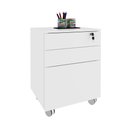 Ver imagem 3 de Gaveteiro Arquivo 48,8x64,5cm com Chave e Rodízio ME4148