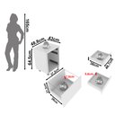 Ver imagem 5 de Gaveteiro Arquivo 48,8x64,5cm com Chave e Rodízio ME4148