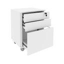Ver imagem 7 de Gaveteiro Arquivo 48,8x64,5cm com Chave e Rodízio ME4148 Branco