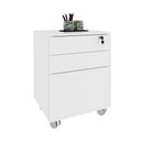 Ver imagem 3 de Gaveteiro Arquivo 48,8x64,5cm com Chave e Rodízio ME4148