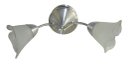 Ver imagem 3 de Lustre Com 2 Hastes e 2 Vidros Tulipas Ideal Para Sala Quarto Modelo Vidro Flor