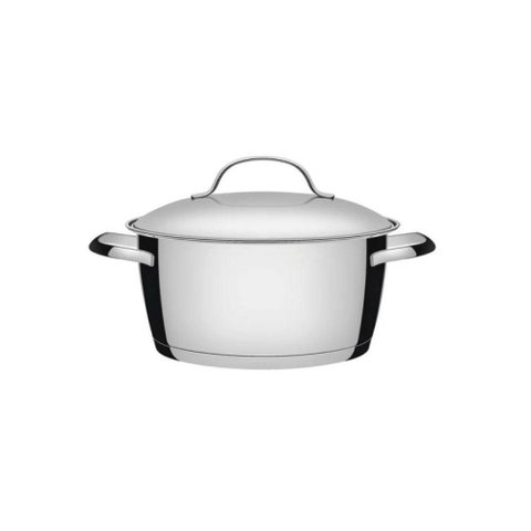 Caçarola Funda Allegra 16 Cm 1,5 L em Aço Inox com Fundo Triplo Tramontina 62654/160