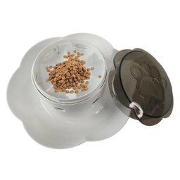 Comedouro Cao Pet Cachorro Gato Brinquedo Interativo Animal de Estimaçao Raçao Petisco Comida Treina - 3