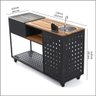 Churrasqueira Móvel Luxo Com Pia Completa (b-grill Cp 01) - 9